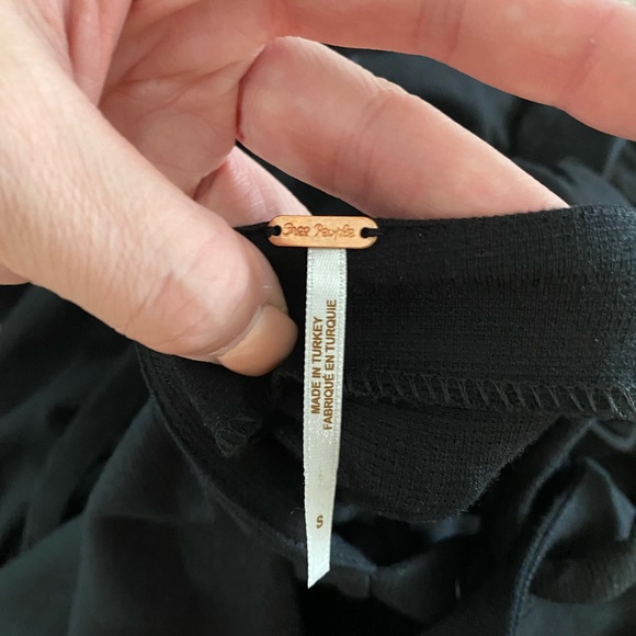 NWOT Free People Black Dress - Picture 5 of 5